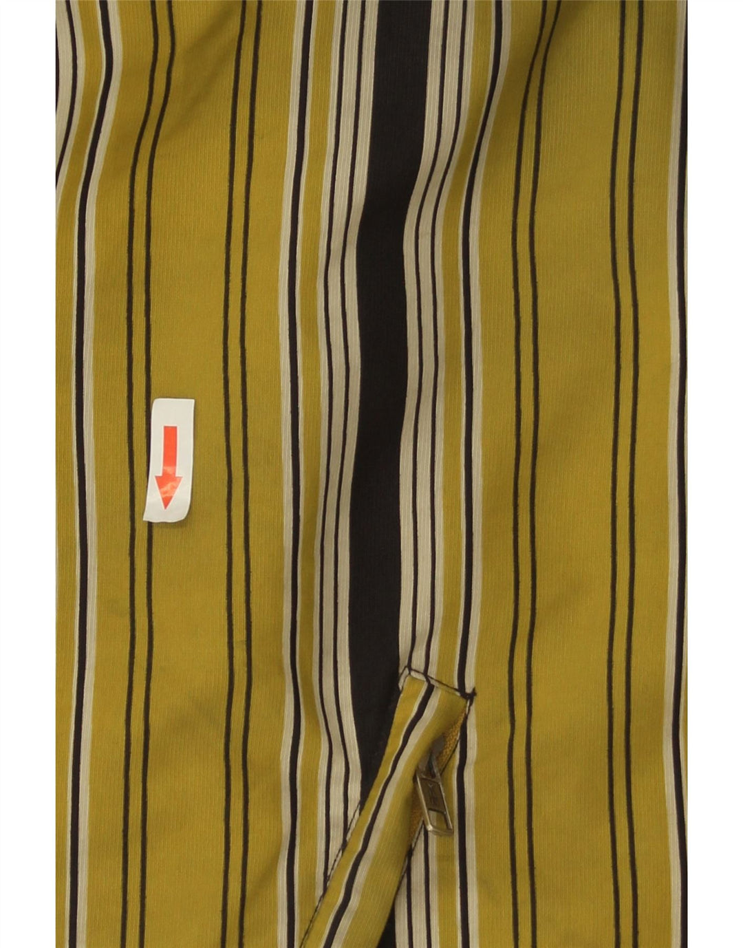 Giacca anorak da uomo Proline UK 40 poliammide a righe grandi gialle