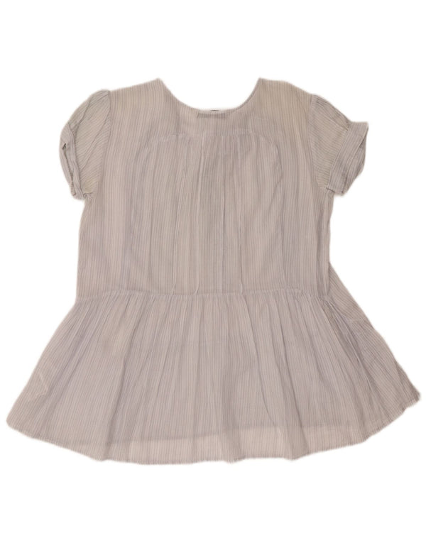 Top in camicetta da donna Zara UK 6 XS in cotone a righe blu