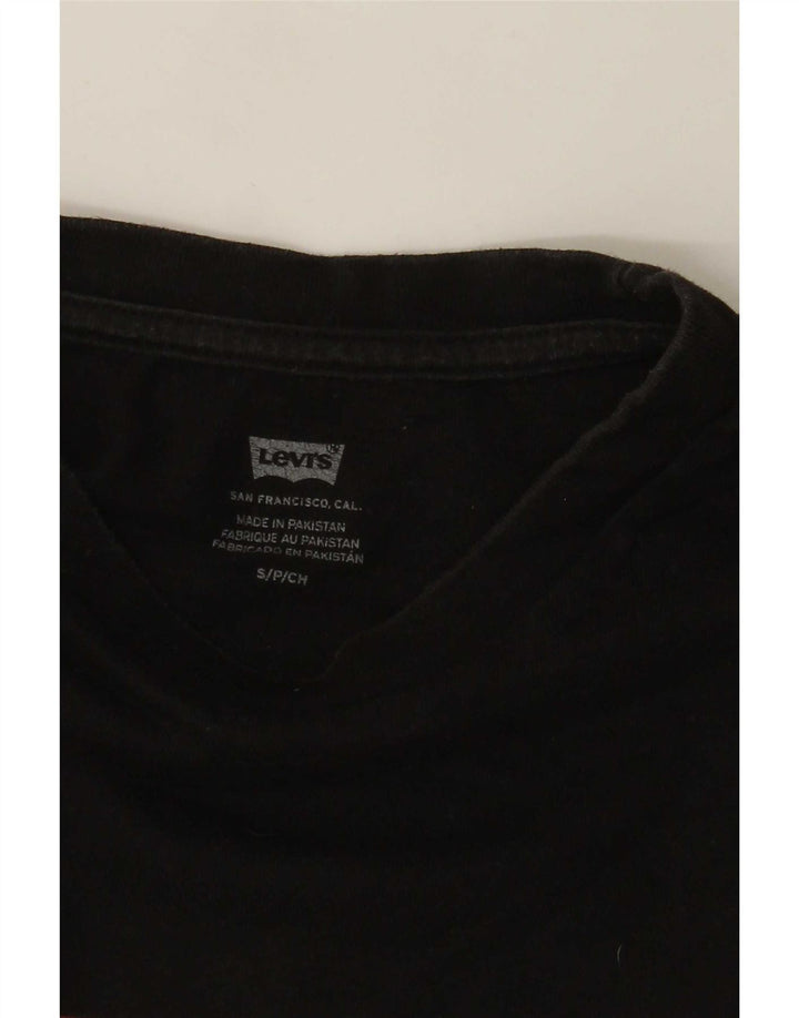 T-shirt grafica da uomo Levi's Top piccola nera