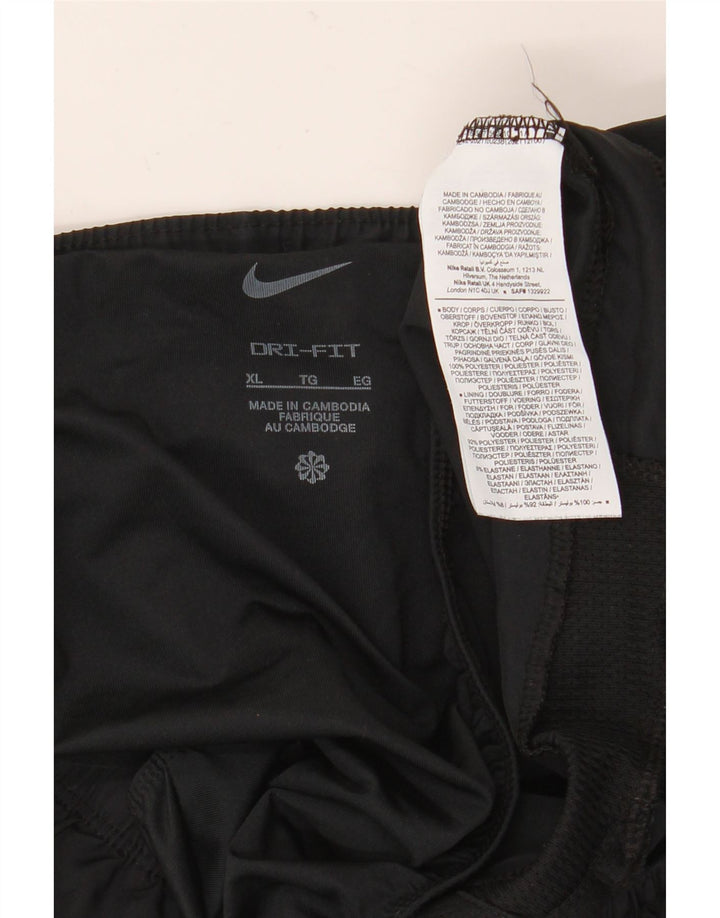 Pantaloncini sportivi Nike Dri Fit da uomo XL in poliestere nero
