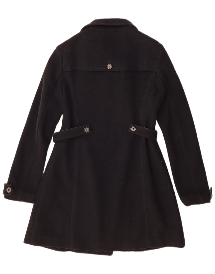 Cappotto doppiopetto da donna Murphy & Nye IT 46 Large in lana blu navy