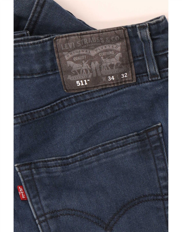 Jeans Levi's Uomo 511 Slim W34 L32 Blu