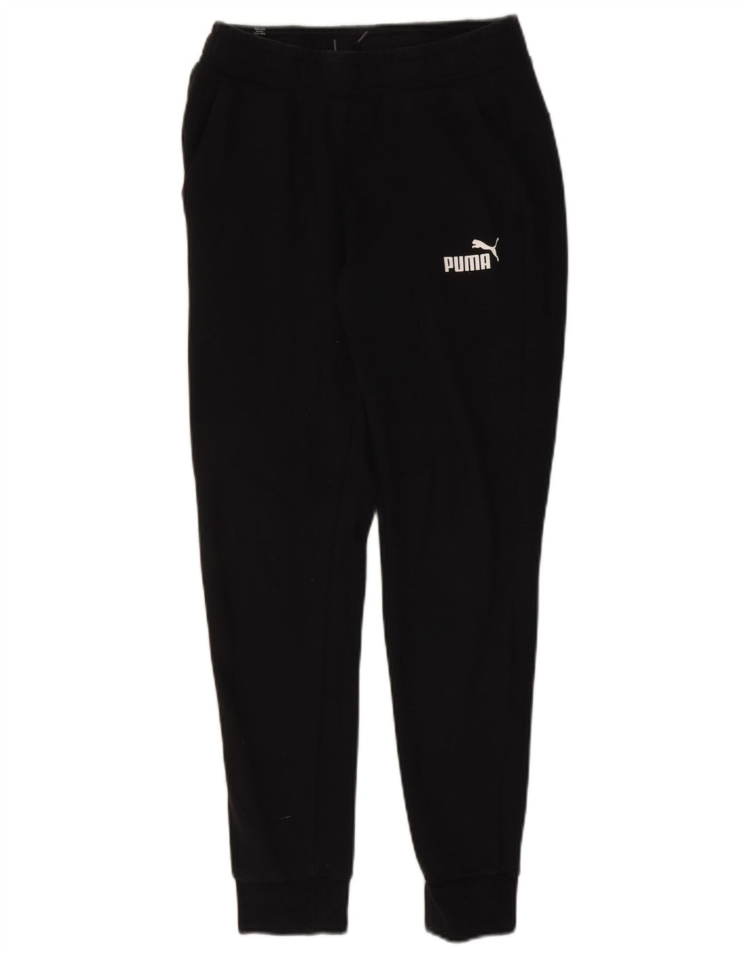 Pantaloni da tuta da uomo Puma Joggers Medium Black Cotton