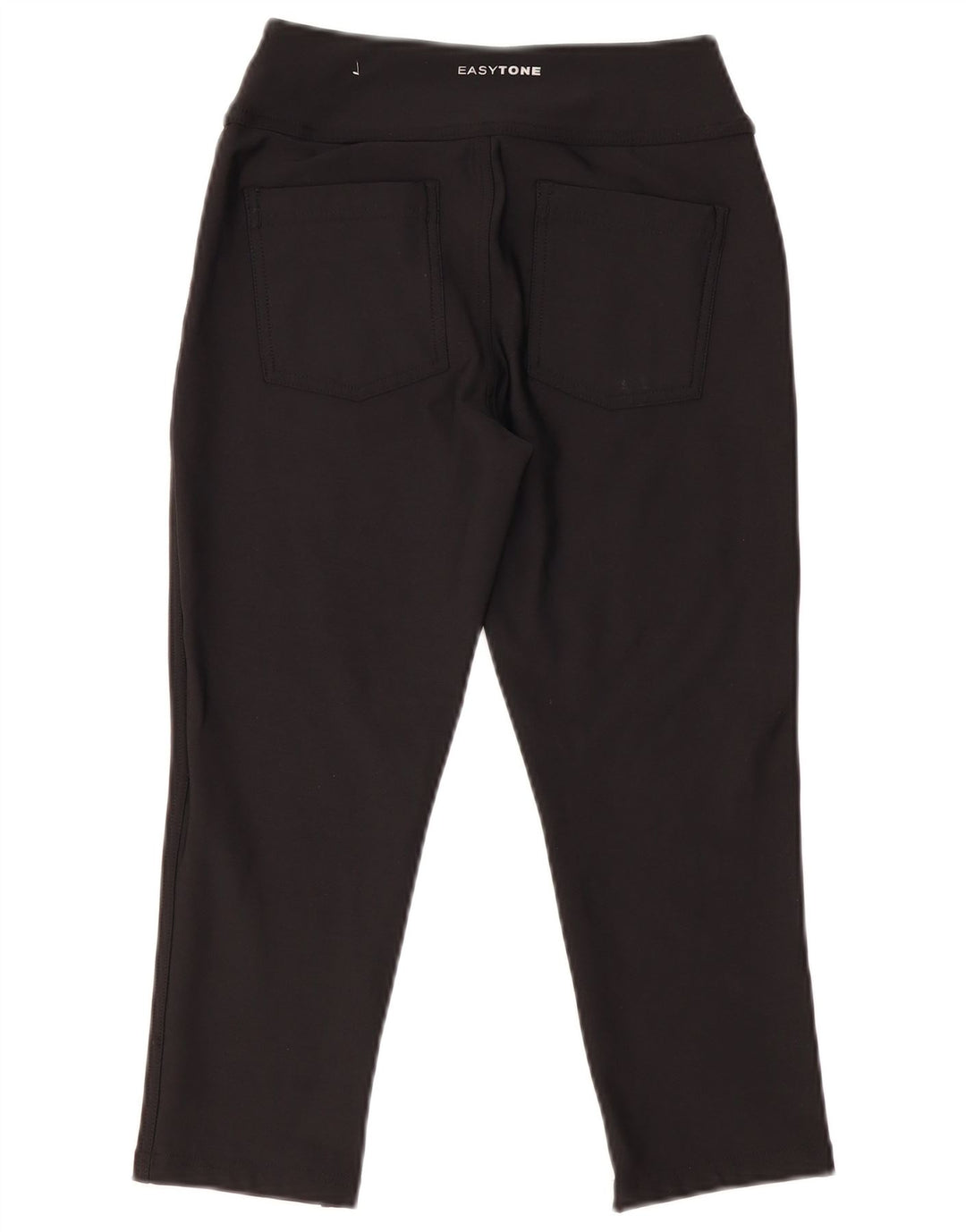 Leggings Reebok Donna UK 8/10 Small Nero Poliammide