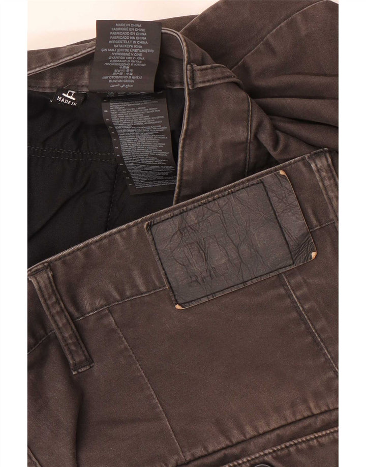 Pantaloncini chino da uomo G-Star W34 Large in cotone grigio