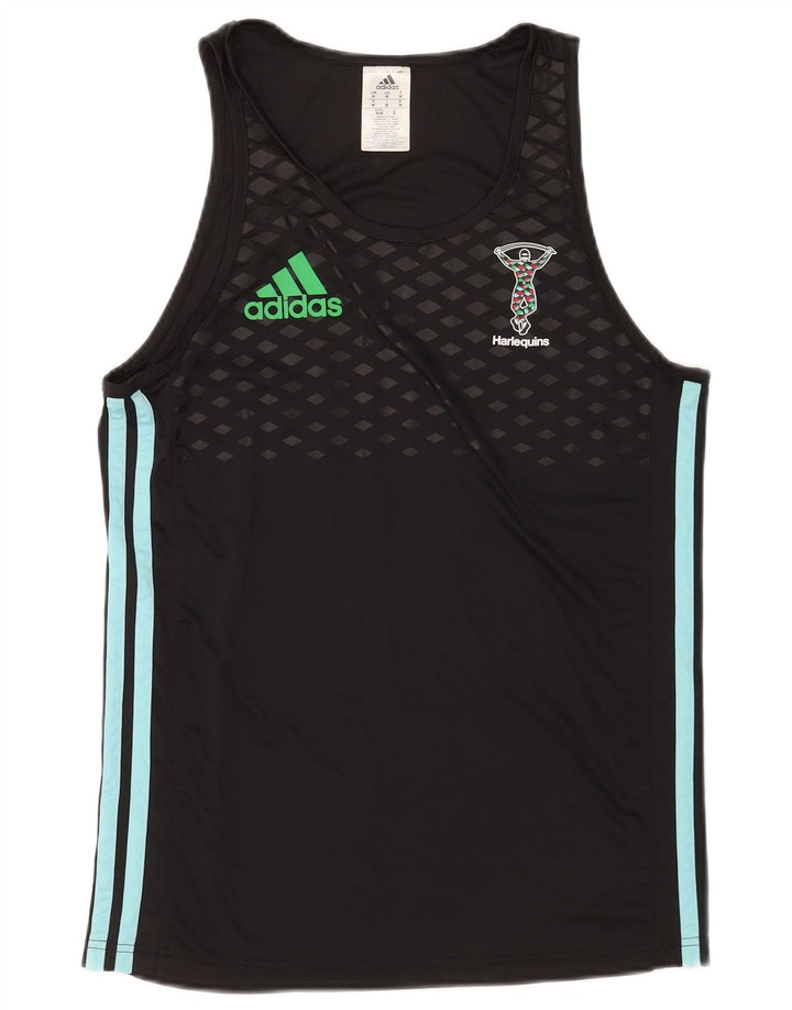 Canotta grafica da uomo Adidas Top medio nero a rombi/poliestere diamante