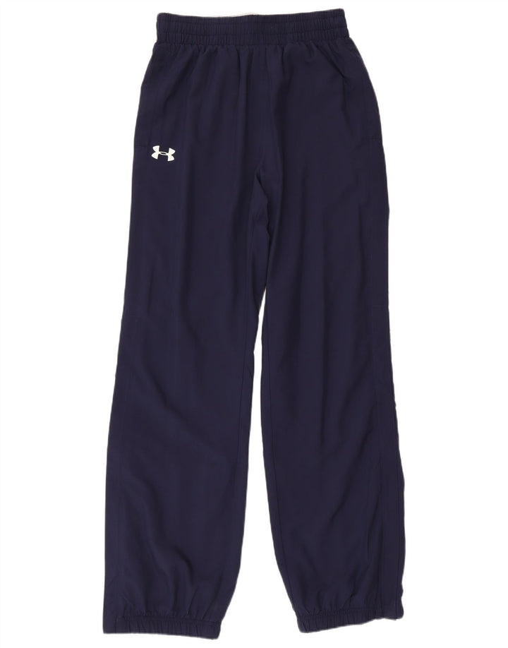Pantaloni da tuta da uomo Under Armour Joggers medio poliestere blu navy