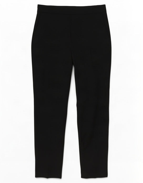 Pantaloni casual slim da donna Zara EU 34 2XS W24 L26 poliestere nero