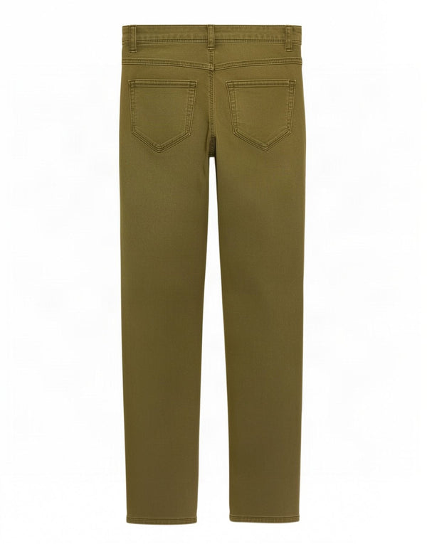 Jeans super skinny da uomo Benetton W27 L29 cotone kaki