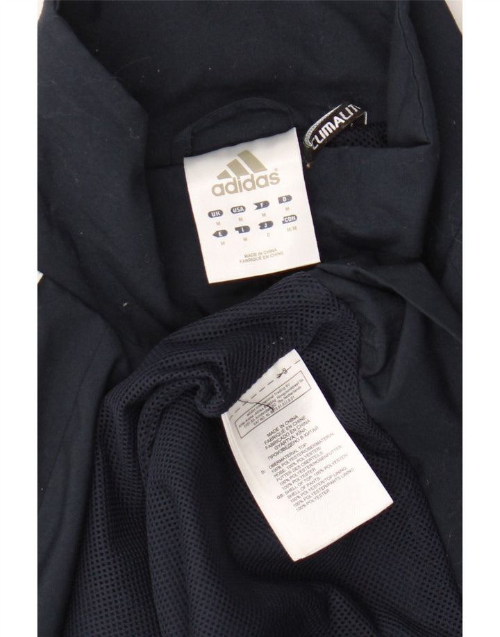 Giacca da uomo Adidas Climalite Top Jacket Medium Blu Navy Colourblock