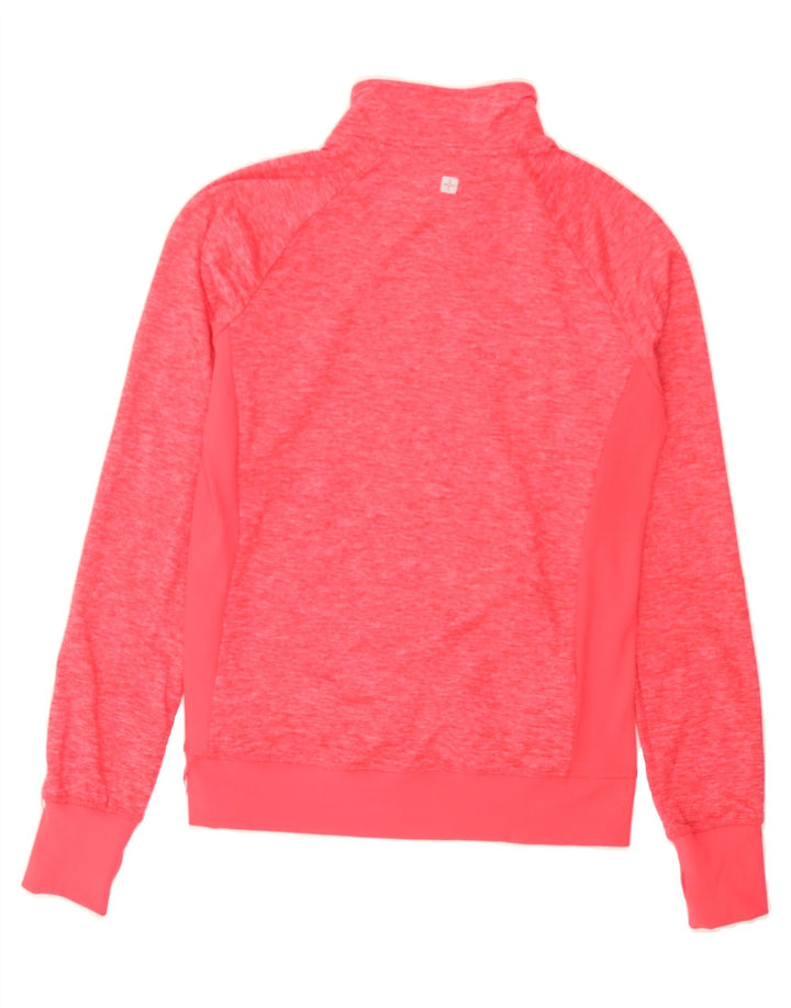 MOUNTAIN WAREHOUSE Womens Tracksuit Top Jacket UK 12 Medium  Pink Vintage Mountain Warehouse and Second-Hand Mountain Warehouse from Messina Hembry 
