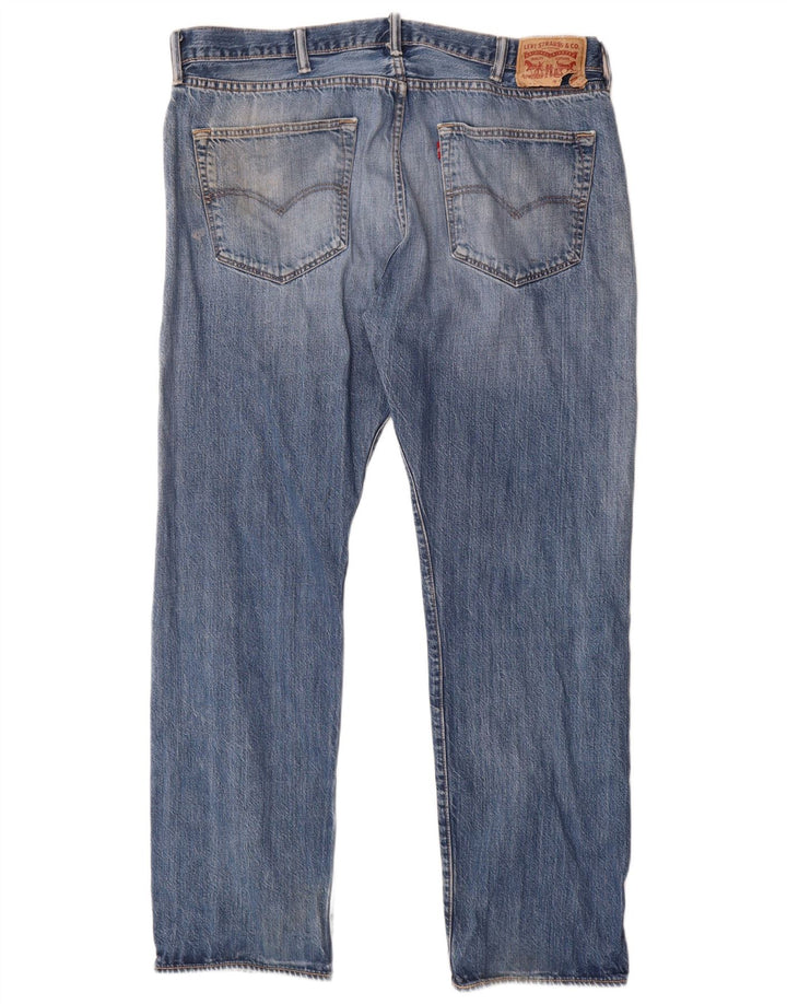 Jeans dritti da uomo Levi's W40 L32 in cotone blu