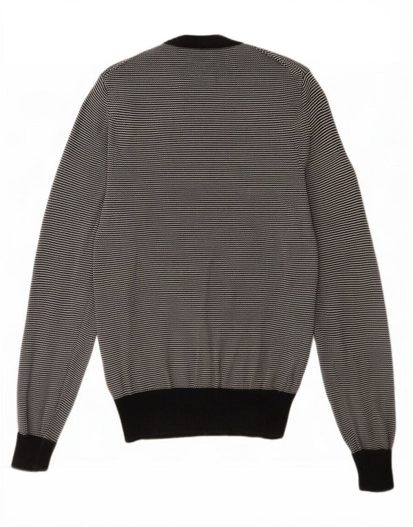 Maglione cardigan da uomo Levi's piccolo in cotone gessato blu navy