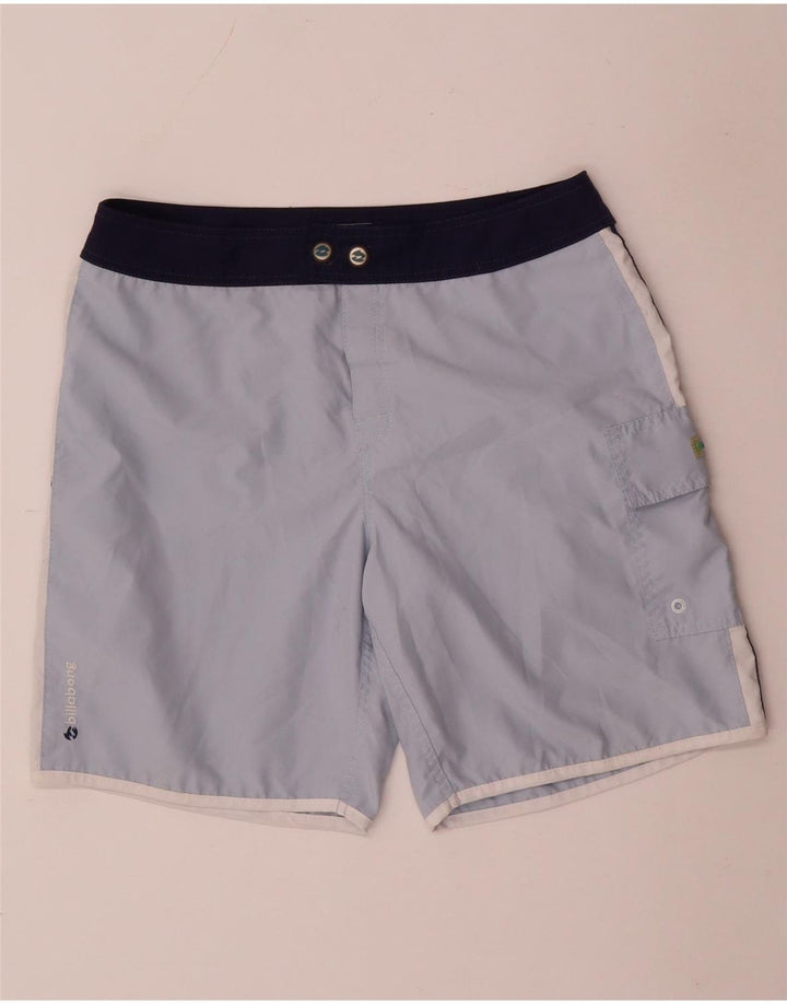 Pantaloncini da bagno da donna BILLABONG UK 4 XS Blu Colourblock Poliestere
