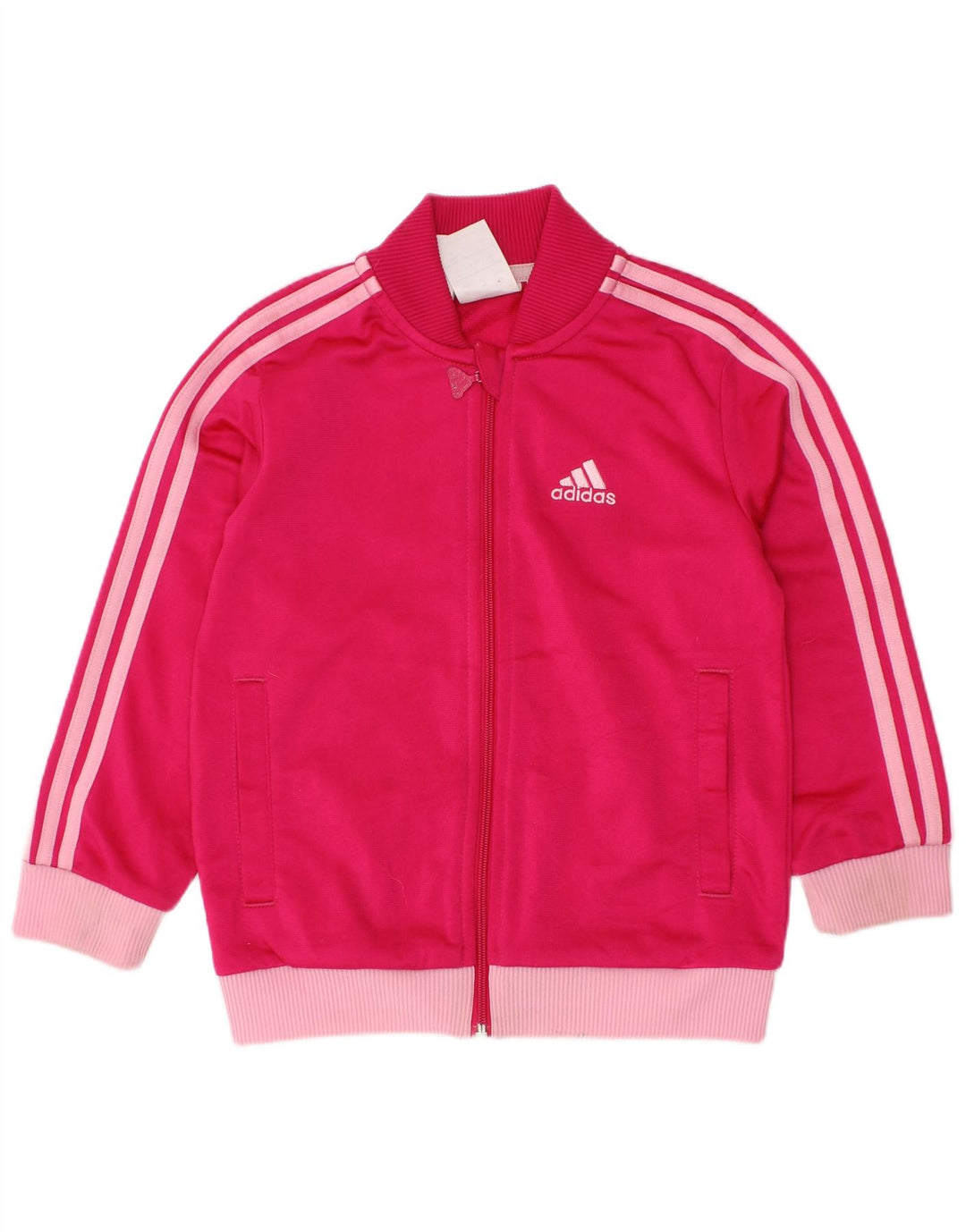 Giacca Top della tuta da bambina ADIDAS 3-4 anni in poliestere rosa