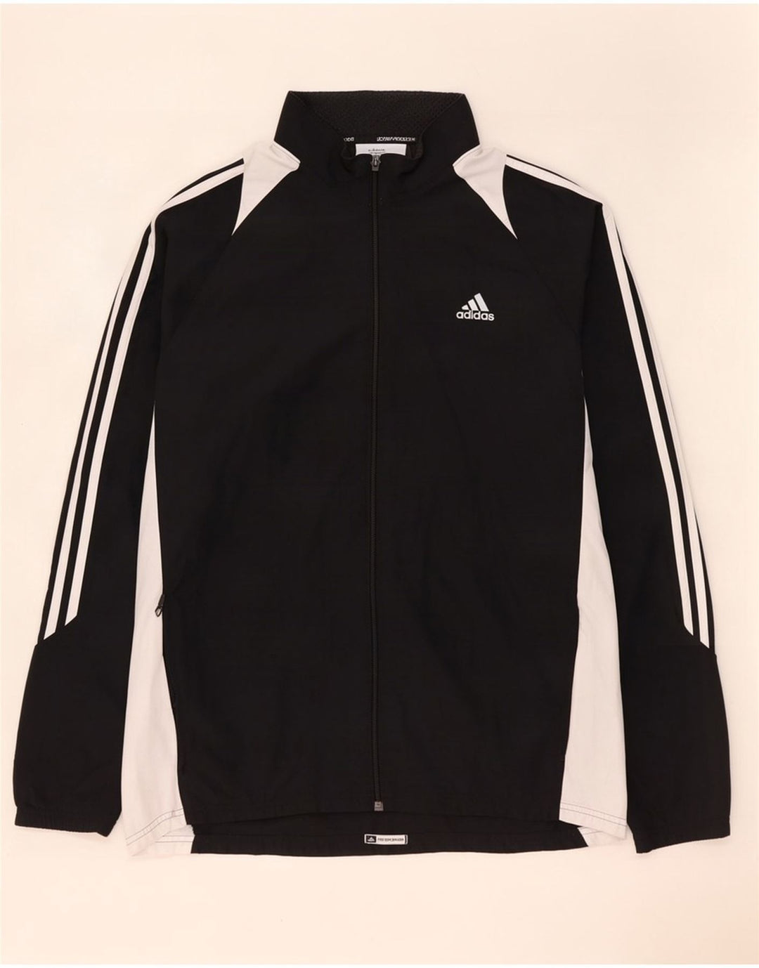 Giacca da tuta da uomo Adidas Clima 365 grande color block nero