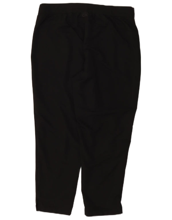 Pantaloni casual affusolati Performance da donna Calvin Klein XL W36 L26 Neri
