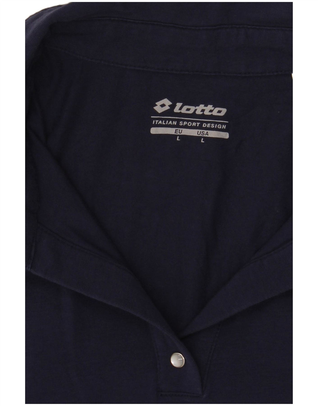 Polo da donna Lotto UK 14 Large Blu Navy