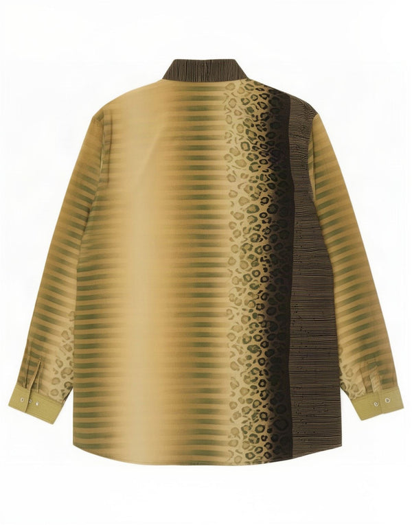 Camicia da donna Glaser UK 20 2XL Verde stampa animalier