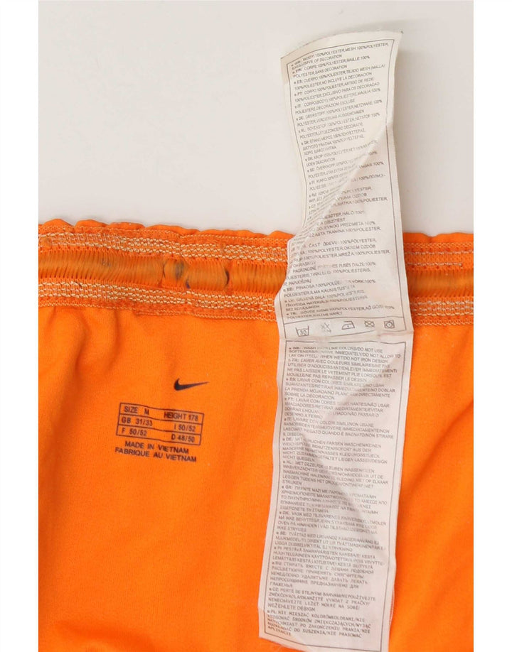 Pantaloncini sportivi Nike Barcelona Graphic Sport da uomo UK 31/33 Poliestere arancione medio