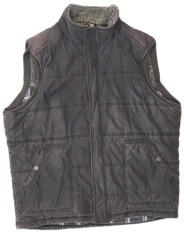 Gilet imbottito da uomo Fat Face UK 42 XL Poliestere blu navy
