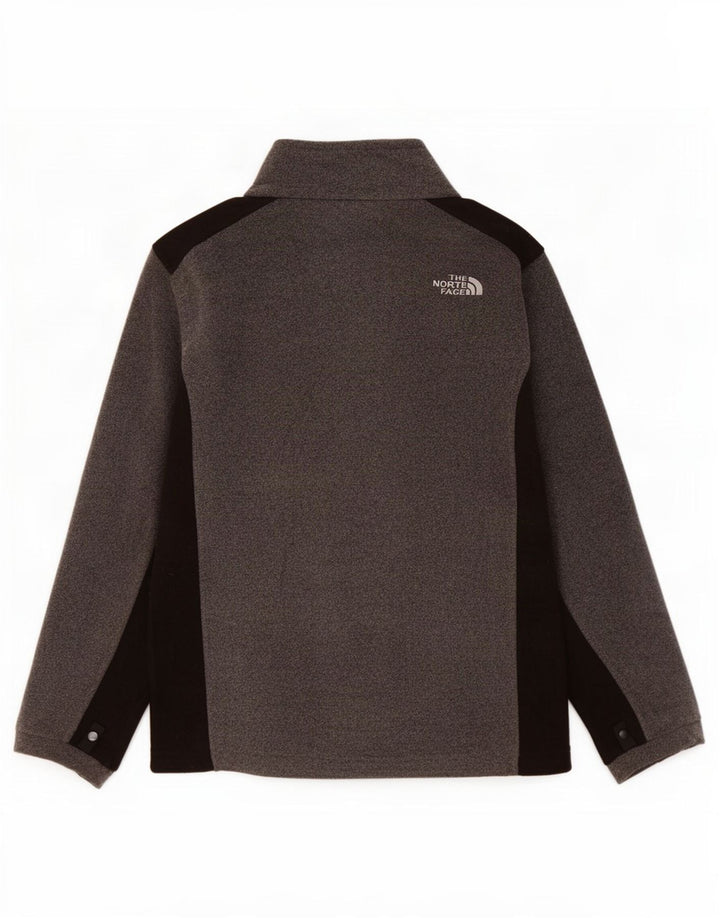 Giacca in pile The North Face da ragazzo 10-11 anni Colorblock grigio medio