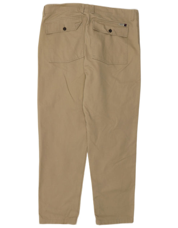 Guess Pantaloni slim da uomo W36 L28 Cotone kaki