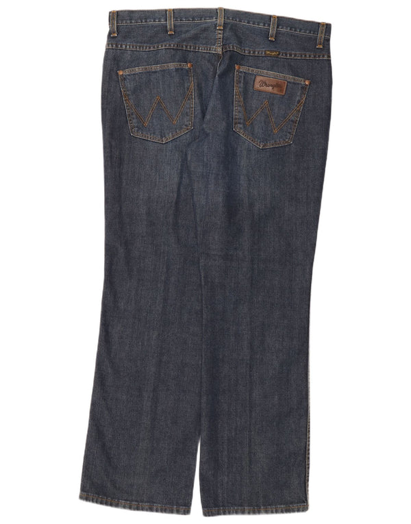 Jeans dritti Alaska da uomo Wrangler W38 L32 cotone blu navy