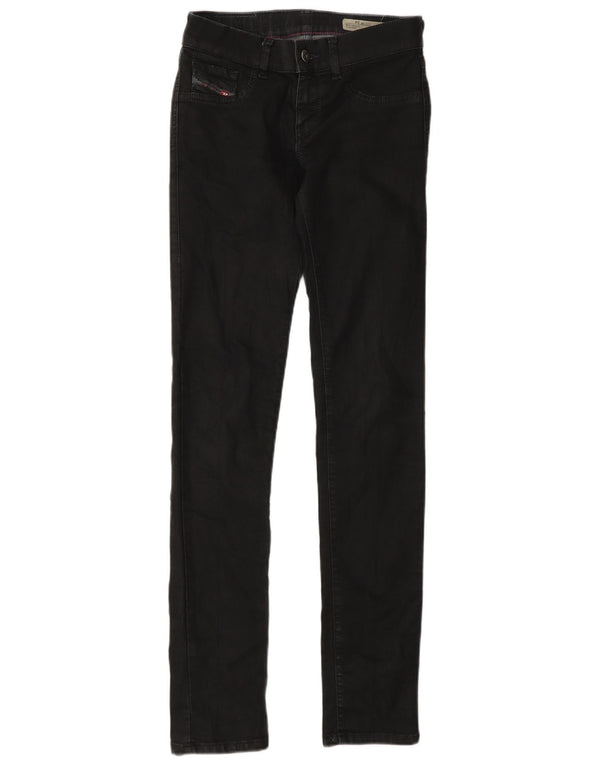 Diesel Womens Livier-Sp Low Waist Super Slim Jegging Jeans W24 L32 Grey