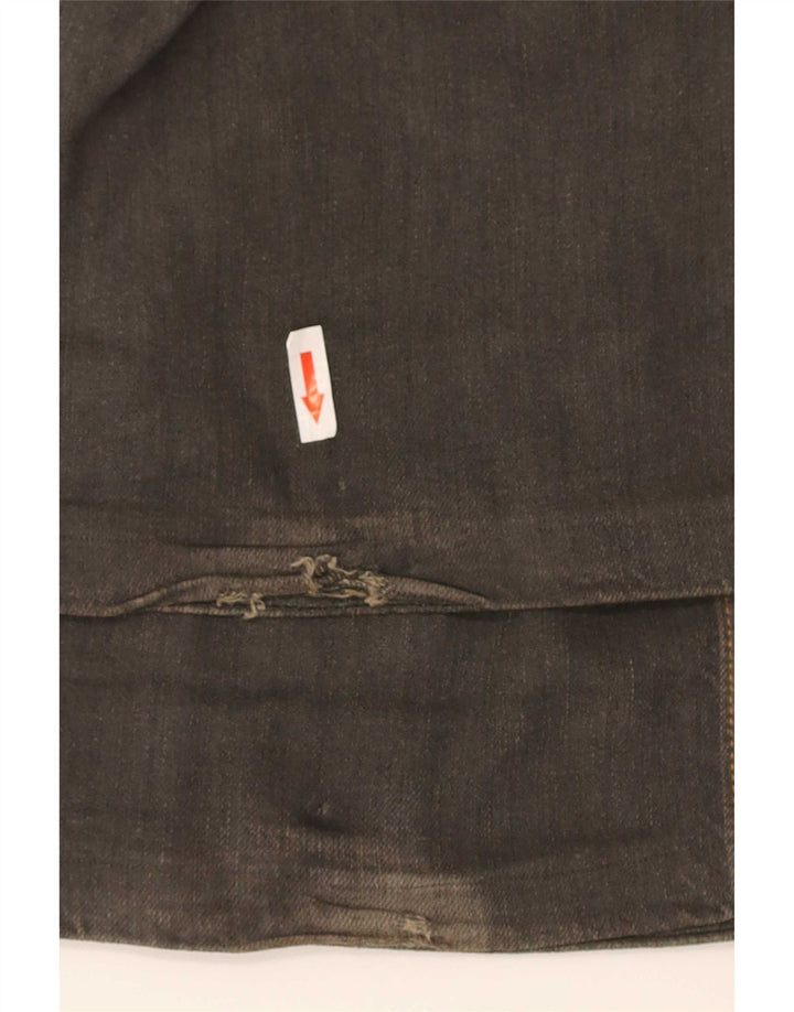 Jeans dritti da uomo Diesel W31 L36 cotone kaki