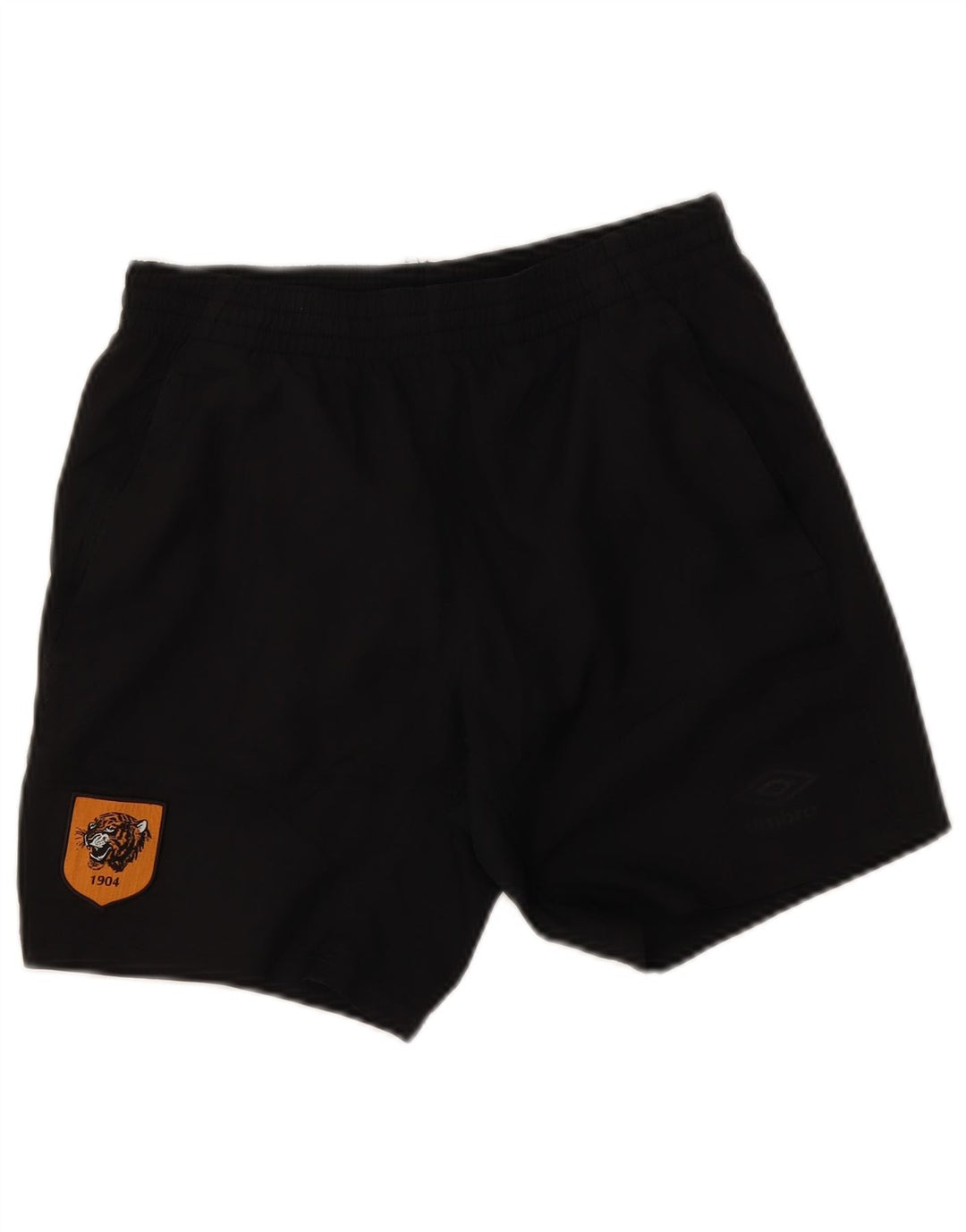 Pantaloncini sportivi Umbro da uomo piccoli in poliestere nero