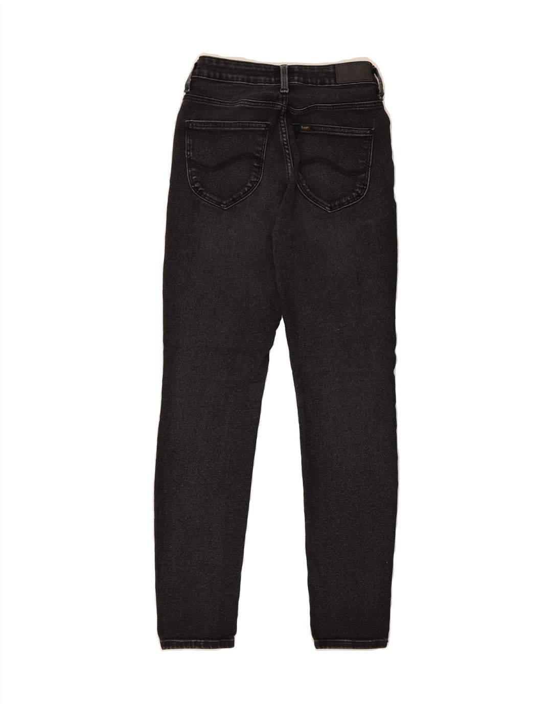 LEE Womens Skinny Jeans W24 L28 Black Vintage Lee and Second-Hand Lee from Messina Hembry 