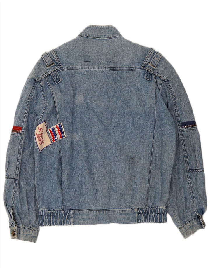 Giacca di jeans da uomo POP 84 UK 36 piccola blu