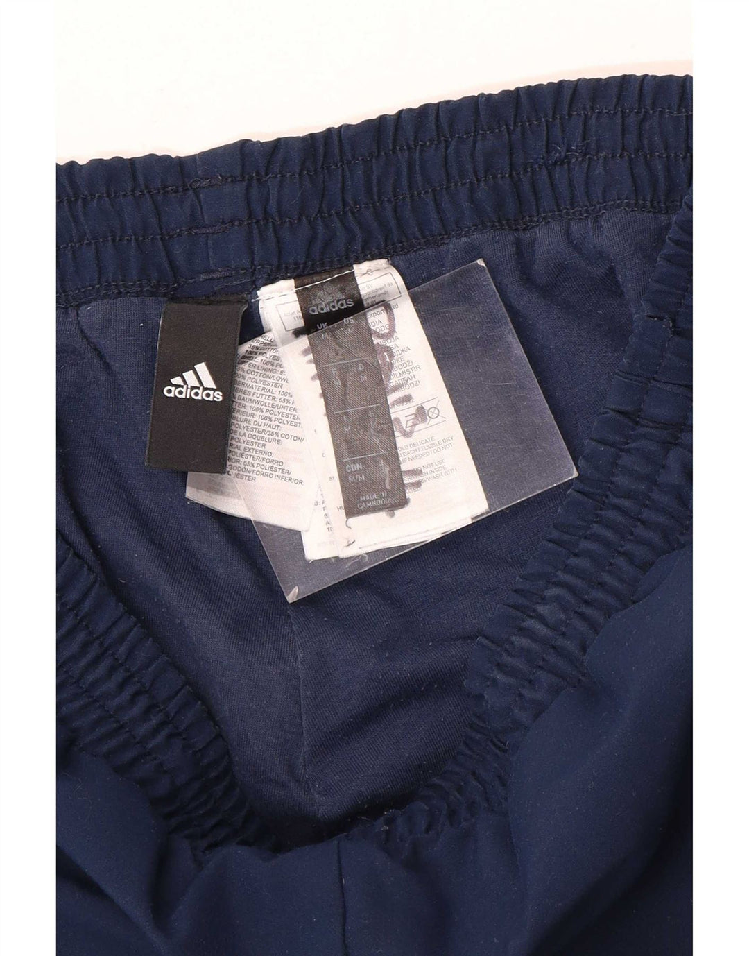 Pantaloni da tuta da donna Adidas Joggers UK 14 Medium Navy Blu Poliestere