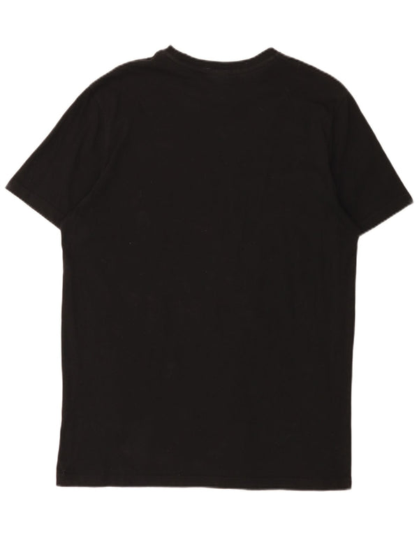 T-shirt grafica da uomo Ellesse Top nera media