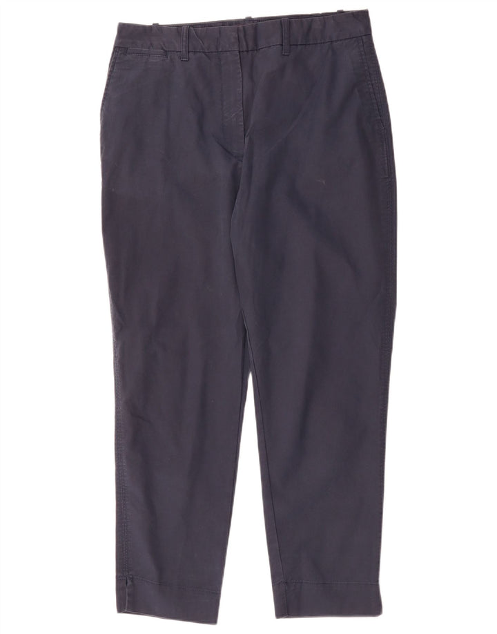 Pantaloni chino da donna Marks & Spencer UK 12 medi W30 L26 Blu navy