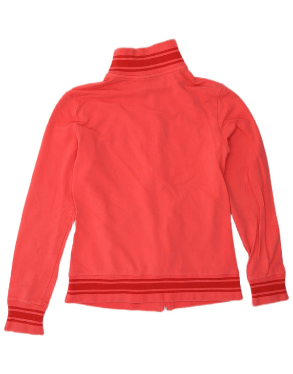 Giacca da tuta da donna REEBOK UK 8/10 piccola rossa in cotone