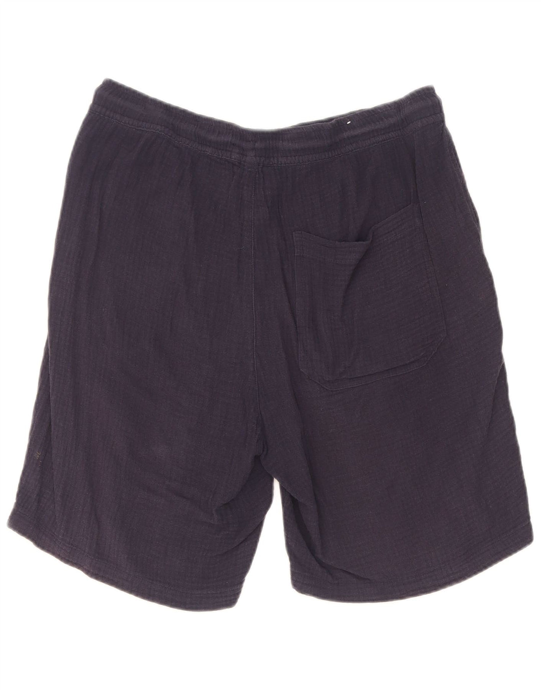Pantaloncini sportivi da uomo Zara medi in cotone blu navy