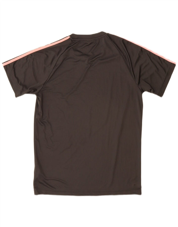 T-shirt da uomo ADIDAS Top Small nera in poliestere