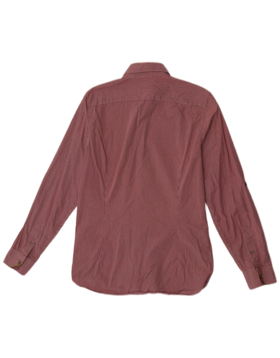 Ted Baker Camicia da uomo Taglia 3 Medio Cotone a quadretti rossi