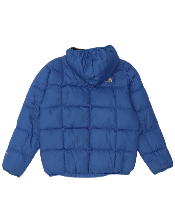 Giacca imbottita reversibile con cappuccio The North Face per ragazzi 12-13 anni, grande blu