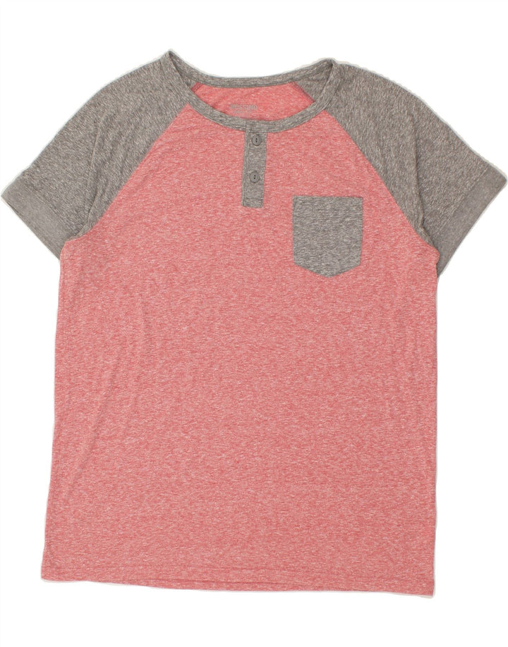 MOSSIMO Mens T-Shirt Top Large Pink Flecked Polyester Vintage Mossimo and Second-Hand Mossimo from Messina Hembry 