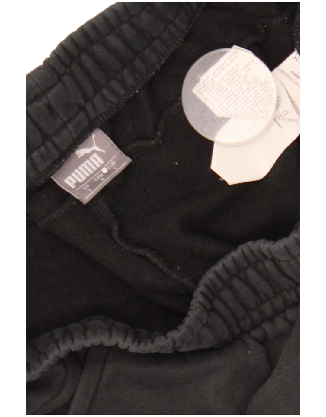 Pantaloni da tuta da uomo Puma Joggers grandi in cotone nero