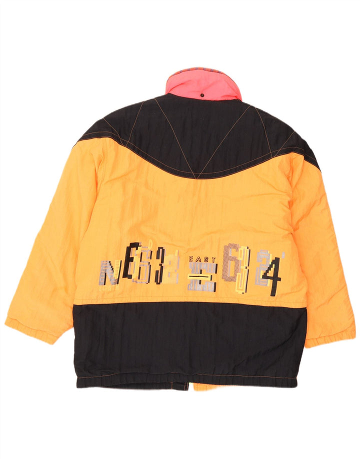 Giacca da sci grafica da donna Luhta UK 18 XL Colorblock giallo