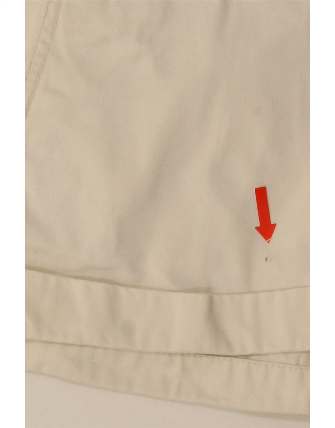 Pantaloncini chino da donna Ralph Lauren W27 piccoli in cotone bianco