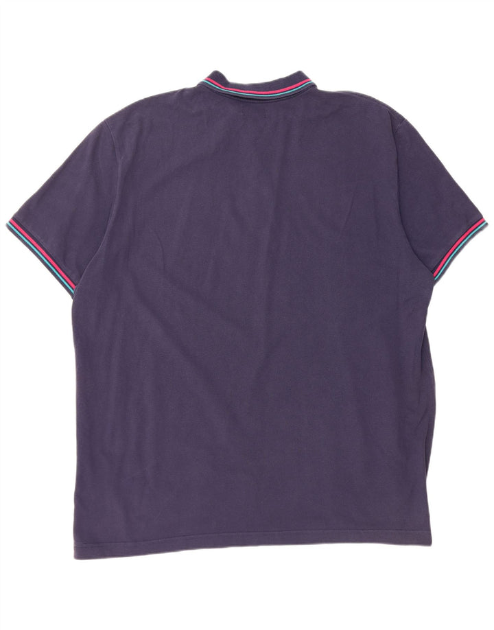 Polo Kappa da uomo 3XL blu navy