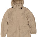 SERGIO TACCHINI Giubbotto Imbottito con Cappuccio Donna IT 42 Poliestere Beige Medio