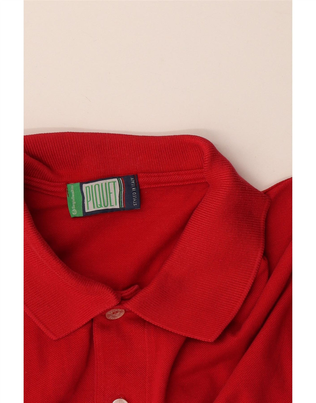 Polo da uomo Sergio Tacchini grande rossa