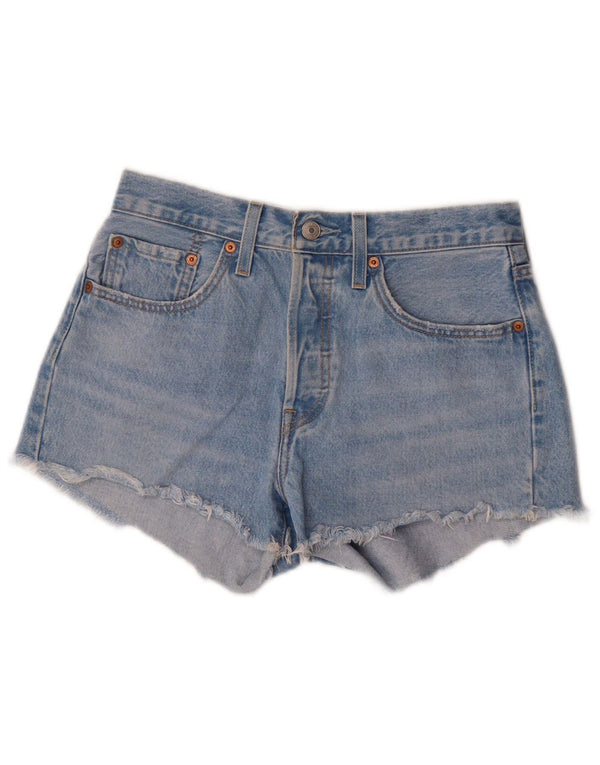 Pantaloni caldi in denim Levi's 501 da donna W26 piccoli in cotone blu