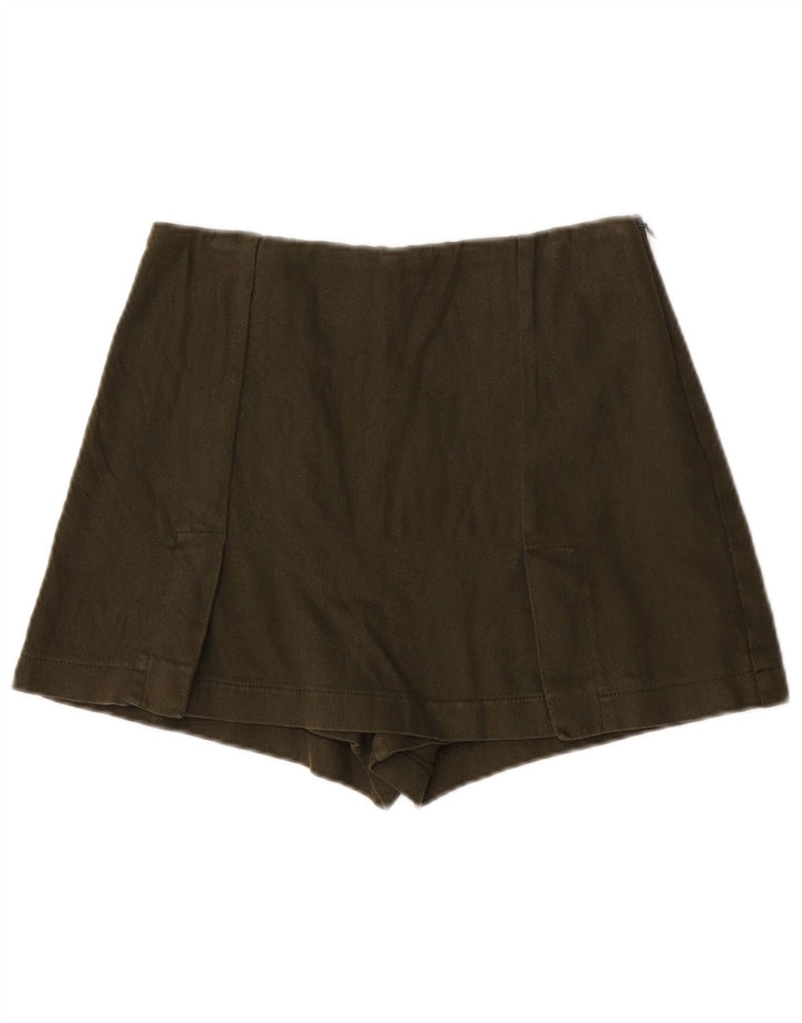 Pantaloni caldi da donna Zara XS W24 cotone kaki